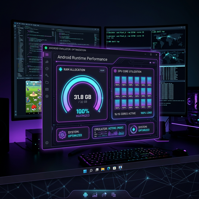bluestacks ram and cpu allocation settings for top follow apk farming